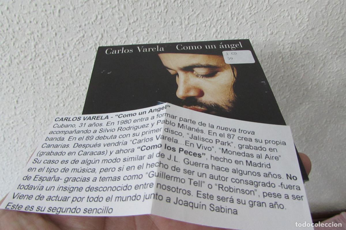 CDs de m&uacute;sica: Carlos Varela &ndash; Como Un Angel CD SINGLE CADENA 100