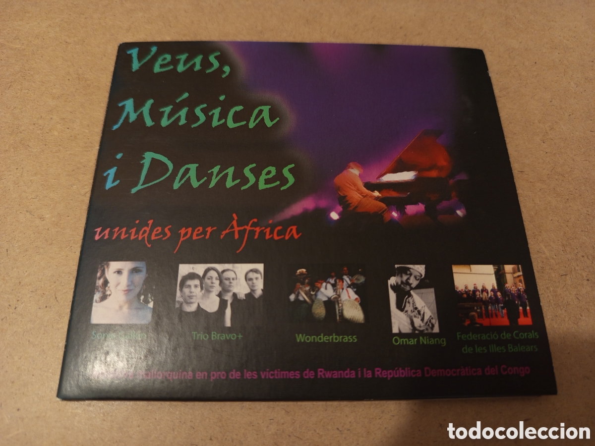 CDs de m&uacute;sica: VEUS, MUSICA I DANSES UNIDES PER AFRICA (CD)