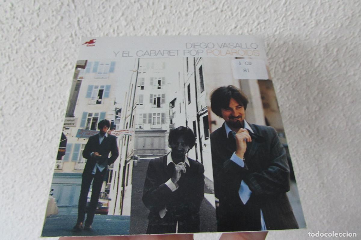 CDs de m&uacute;sica: CD SINGLE - DIEGO VASALLO Y EL CABARET POP - POLAROIDS - Foto 1