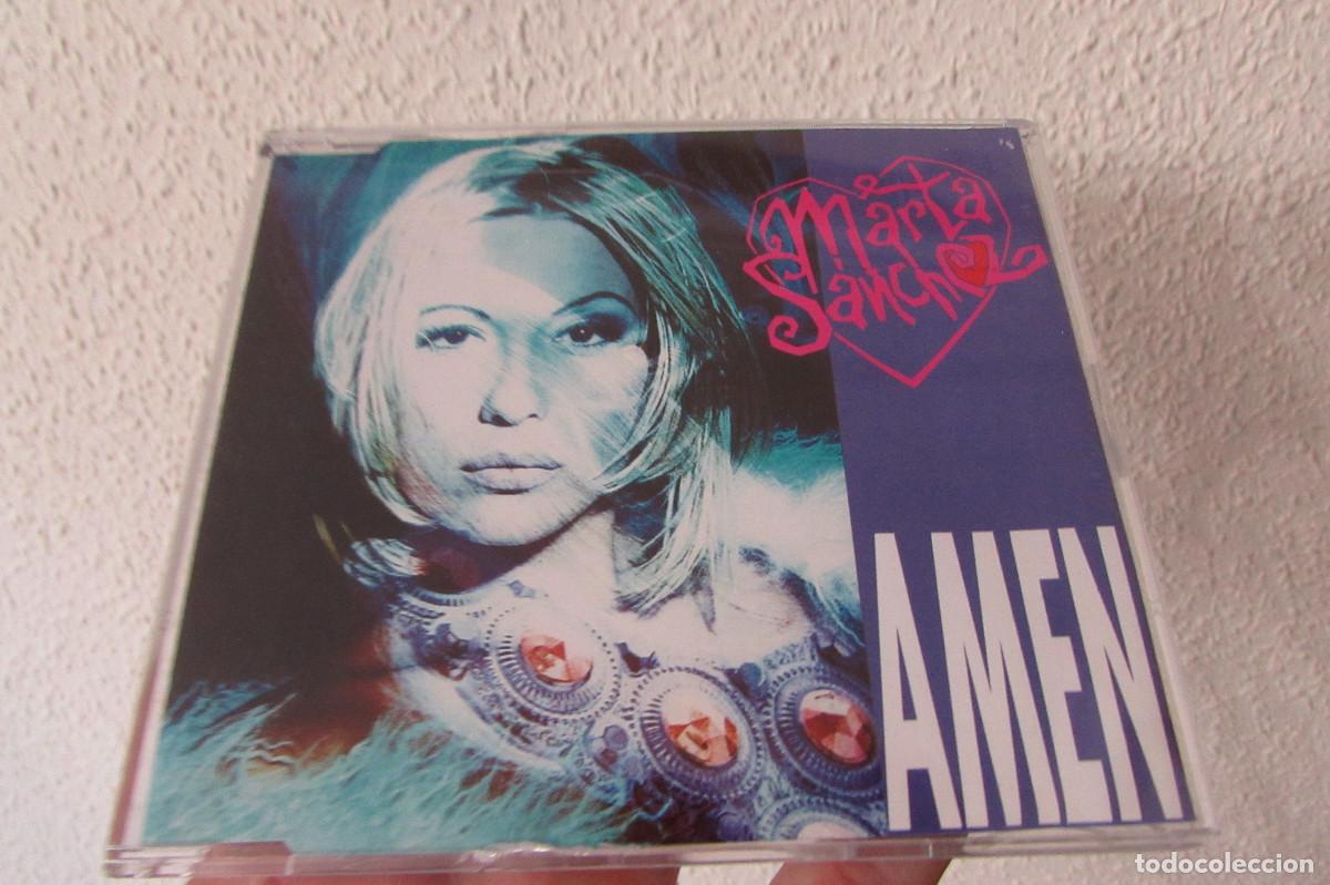 CDs de m&uacute;sica: MARTA SANCHEZ - AMEN CD SINGLE 1 TEMA - Foto 1