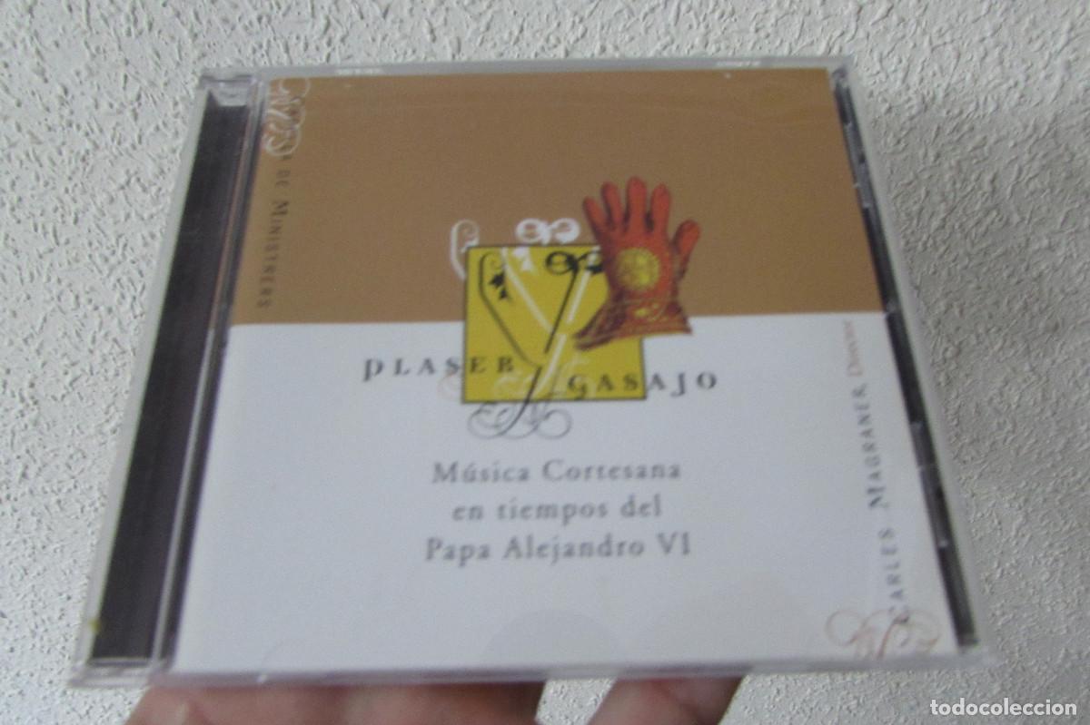 CDs de m&uacute;sica: Plaser y Gasajo Capella de Ministrers,MUSICA CORTESANA EN TIEMPOS DEL PAPA ALEJANDRO VI
