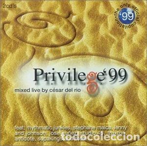 CDs de m&uacute;sica: Privilege Ibiza '99- 8421597021506