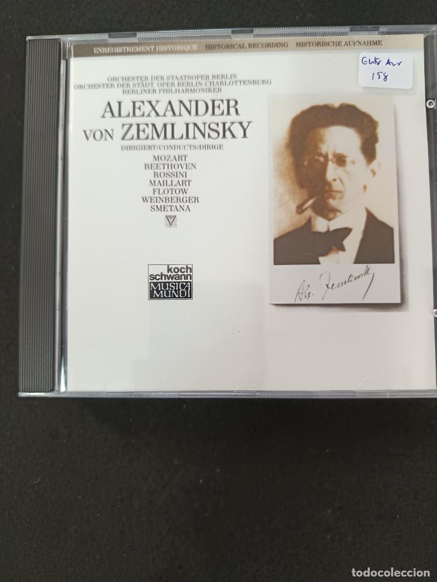 CDs de m&uacute;sica: ALEXANDER VON ZEMLINSKY DIRIGIERT MOZART, BEETHOVEN, ROSSINI, MAILLART, FLOTOW, WEINBERGER, SMETANA