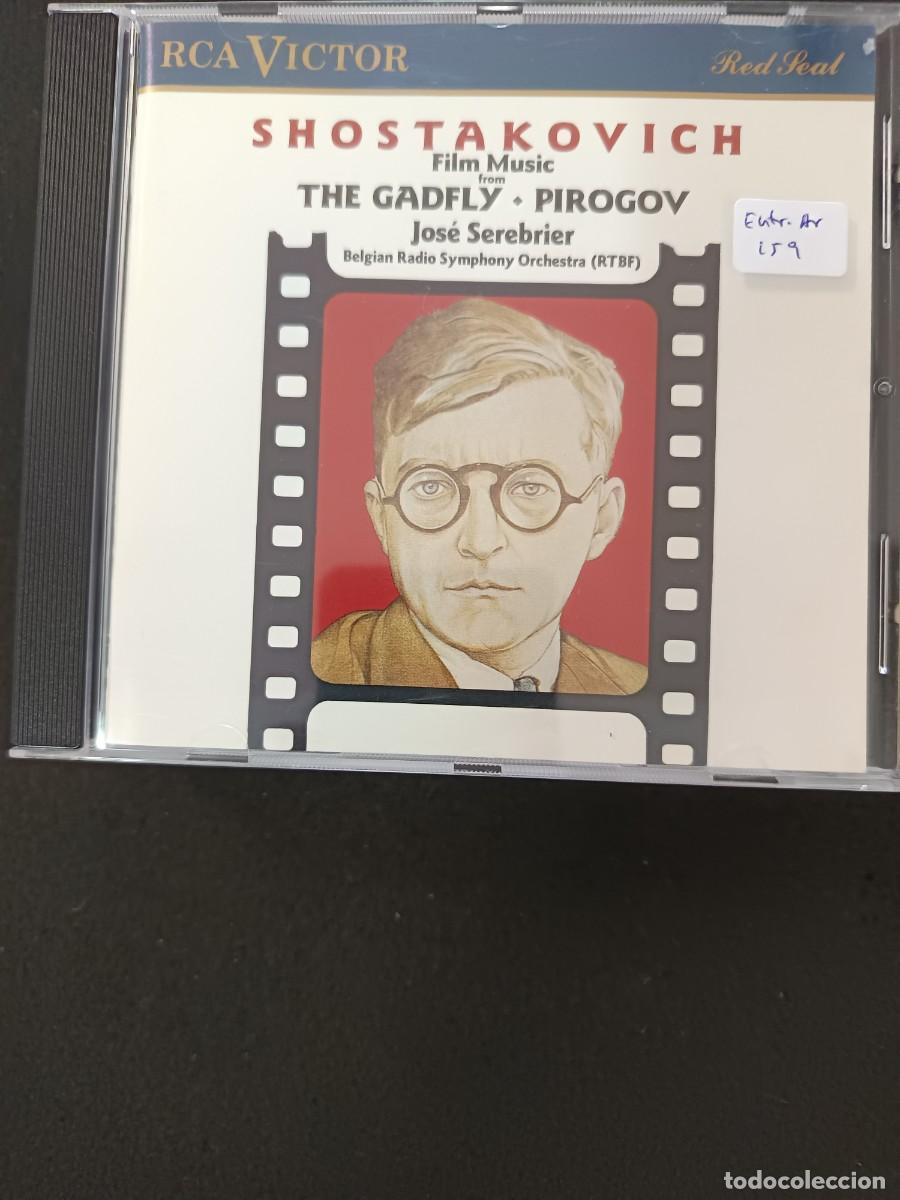 CDs de m&uacute;sica: SHOSTAKOVICH: THE GADFLY / PIROGOV (FILM MUSIC). DIR.: JOS&Eacute; SEREBRIER
