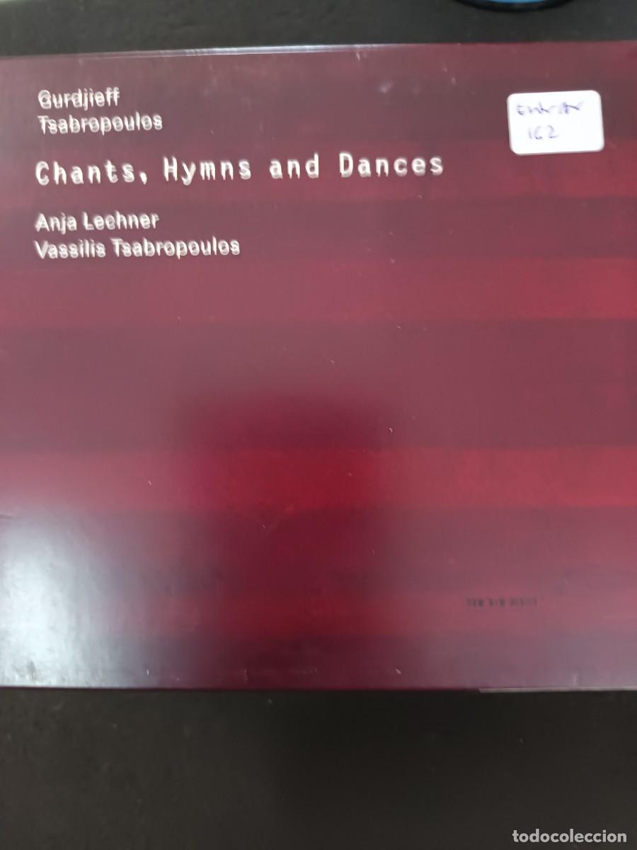 CDs de m&uacute;sica: GURDJIEFF, TSABROPOULOS: CHANTS, HYMNS AND DANCES. VIOLONCELLO: ANJA LECHNER. PIANO: VASSILIS TSABR