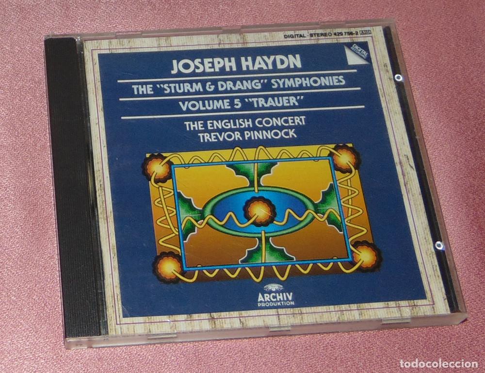 CDs de Musique: JOSEPH HAYDN - THE STURM UND DRANG SYMPHONIES - VOL. 5 - TRAUER - TREVOR PINNOCK -CD ALBUM - GERMANY
