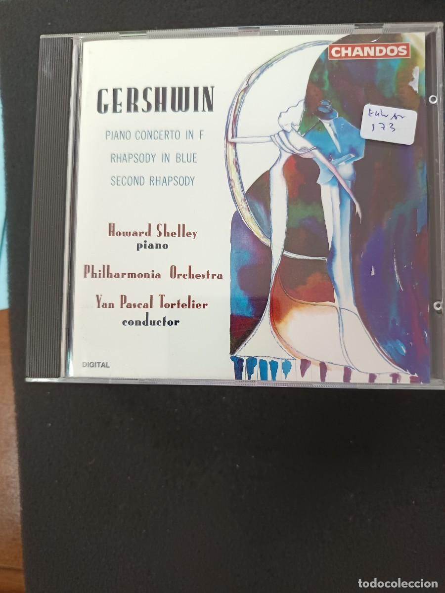 CDs de m&uacute;sica: GERSWIN: PIANO CONCERTO IN F / RHAPSODY IN BLUE / SECOND RHAPSODY. DIR: YAN PASCAL TORTELIER; PIANO:
