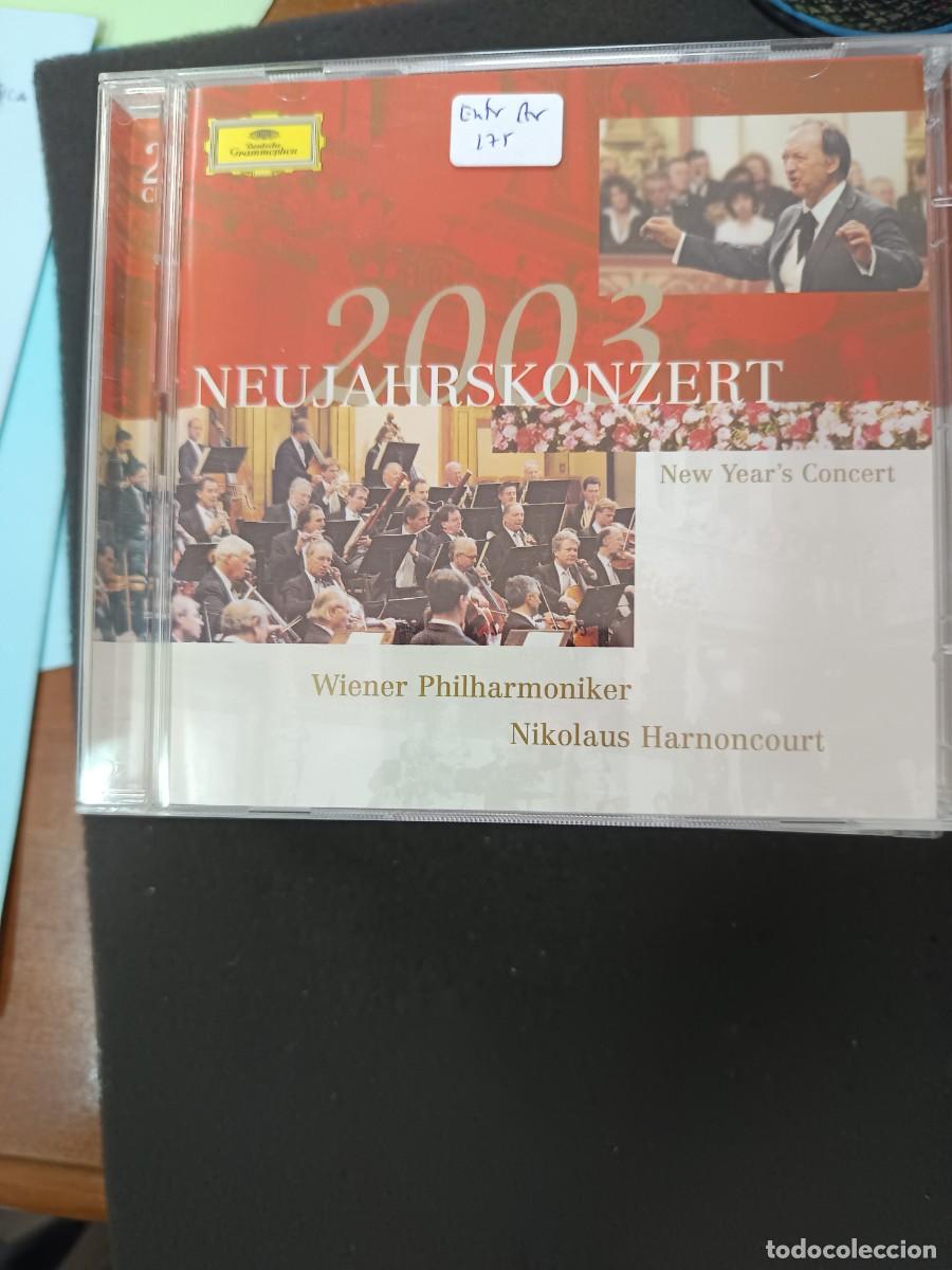 CDs de m&uacute;sica: 2 CD. NEUJAHRSKONZERT 2003 (CONCIERTO DE A&Ntilde;O NUEVO). NIKOLAUS HARNONCOURT. WIENER PHILHARMONIKER