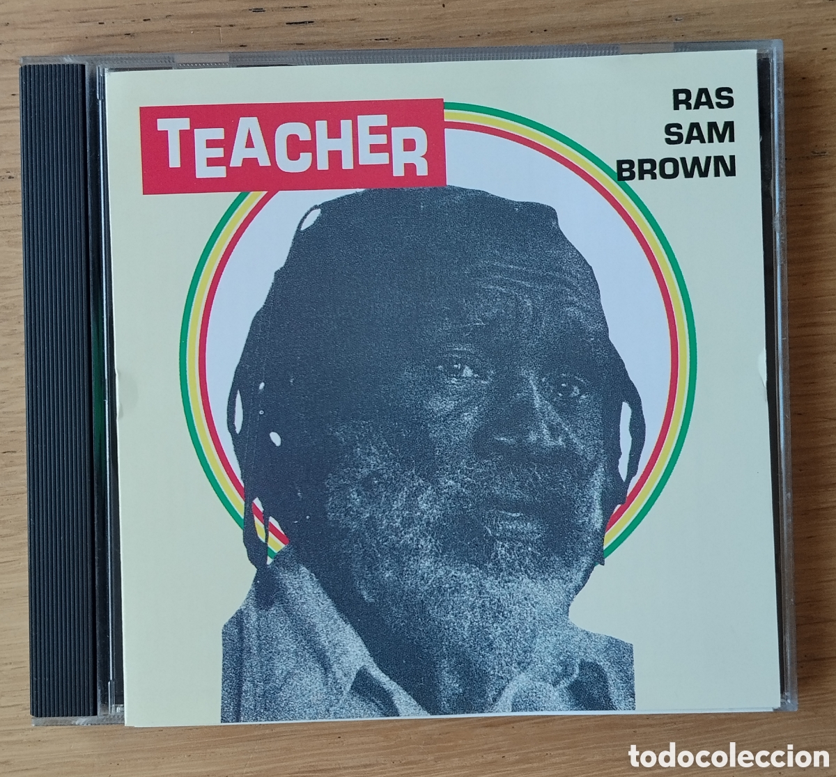 CDs de m&uacute;sica: RAS SAM BROWN: &rdquo;TEACHER&rdquo; CD - 1991 - ROOTS REGGAE - DUB POETRY