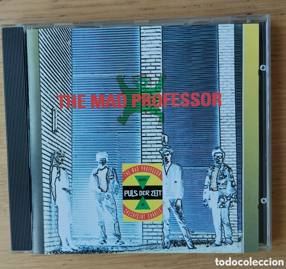 CDs de m&uacute;sica: MAD PROFESSOR / PULS DER ZEIT: &rdquo;AT CHECKPOINT CHARLIE&rdquo; CD - 1992 - DUB