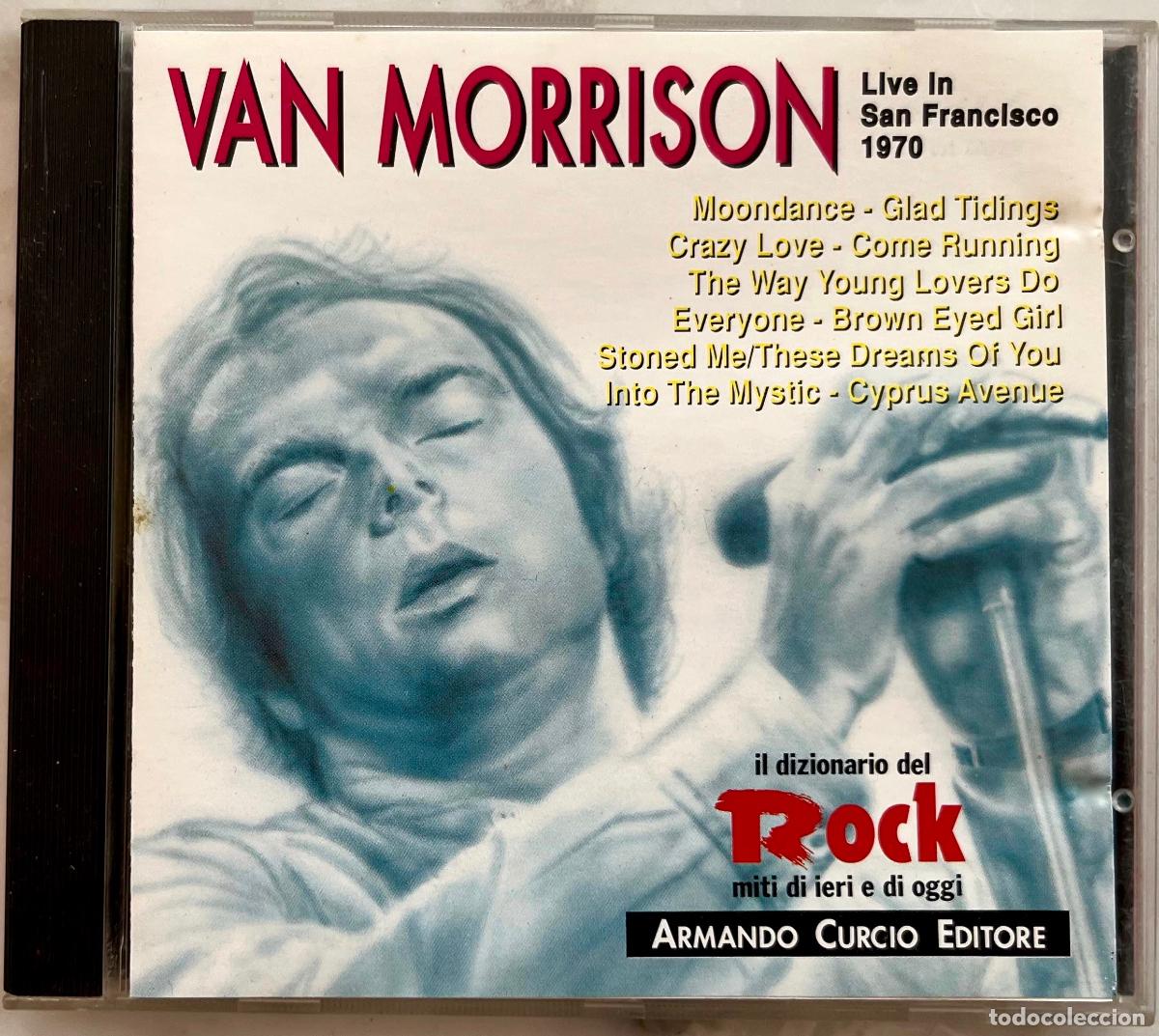 CDs de m&uacute;sica: VAN MORRISON. LIVE IN SAN FRANCISCO 1970. CD NO OFICIAL ITALIA