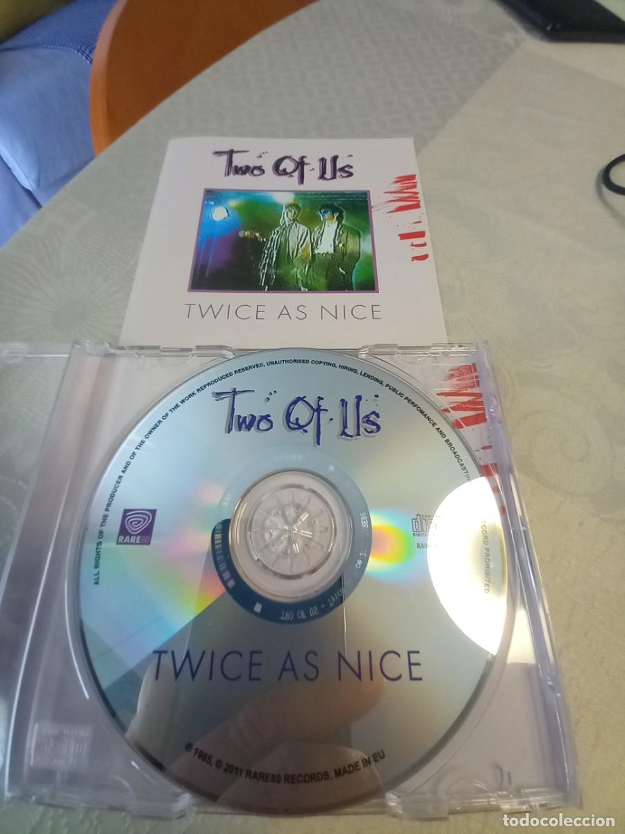 CDs de m&uacute;sica: RAR CD. TWO OF US. TWICE AS NICE. RARE80. ITALO DISCO