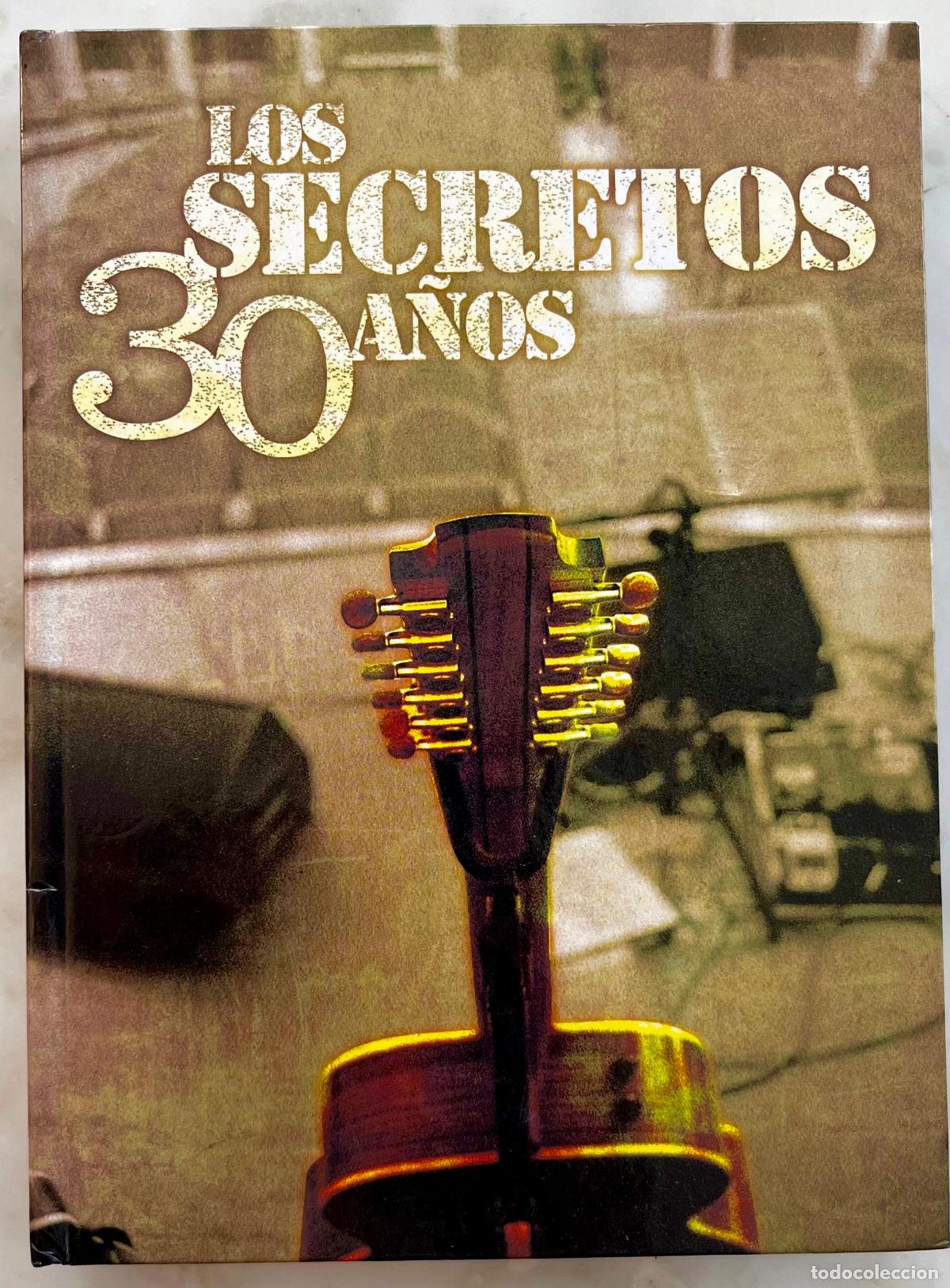 CDs de m&uacute;sica: LOS SECRETOS 30 A&Ntilde;OS. 2 CDS + 2 DVDS. VIDEOCLIPS, ARCHIVO TVE.CANCIONES. BOX CON LIBRETO