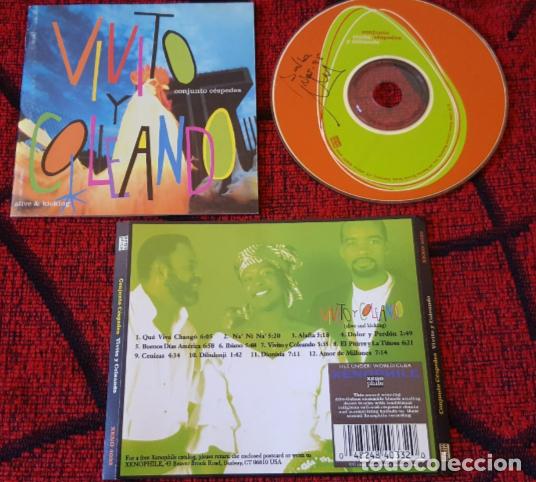 CDs de m&uacute;sica: CONJUNTO CESPEDES ** Vivito y Coleando ** CD 1995 USA
