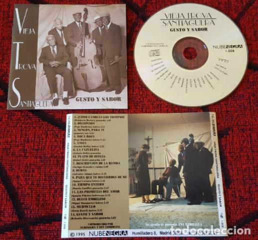CDs de m&uacute;sica: VIEJA TROVA SANTIAGUERA ** Gusto y Sabor ** CD 1995 USA