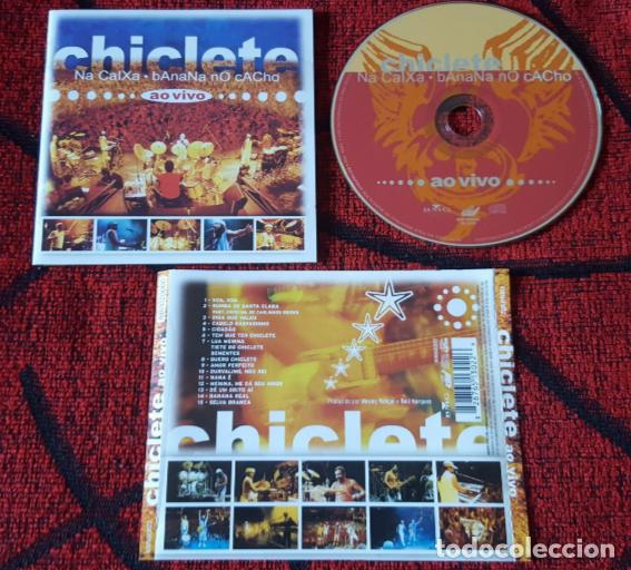 CDs de m&uacute;sica: CHICLETE **Chiclete Na Caixa, Banana No Cacho - Ao Vivo** CD ORIGINAL 2003