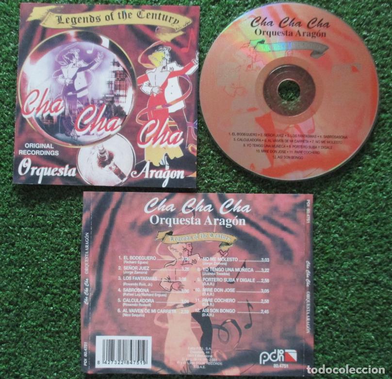 CDs de m&uacute;sica: ORQUESTA ARAGON ** Cha Cha Cha ** CD 1999 - Foto 1