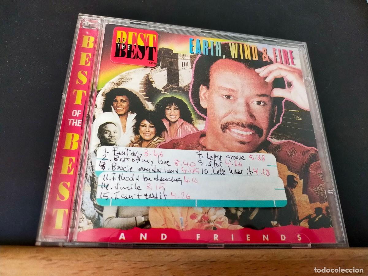CDs de m&uacute;sica: EARTH, WIND & FIRE AND FRIENDS. VARIOS ARTISTAS. SONY MUSIC - COLUMBIA. 16 TEMAZOS. 1995