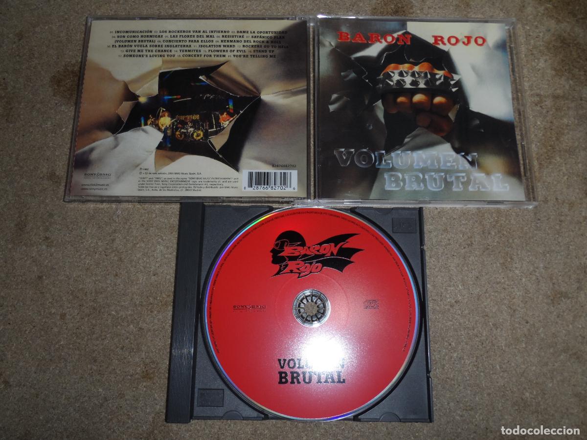 CDs de m&uacute;sica: Baron Rojo &ndash; Volumen Brutal