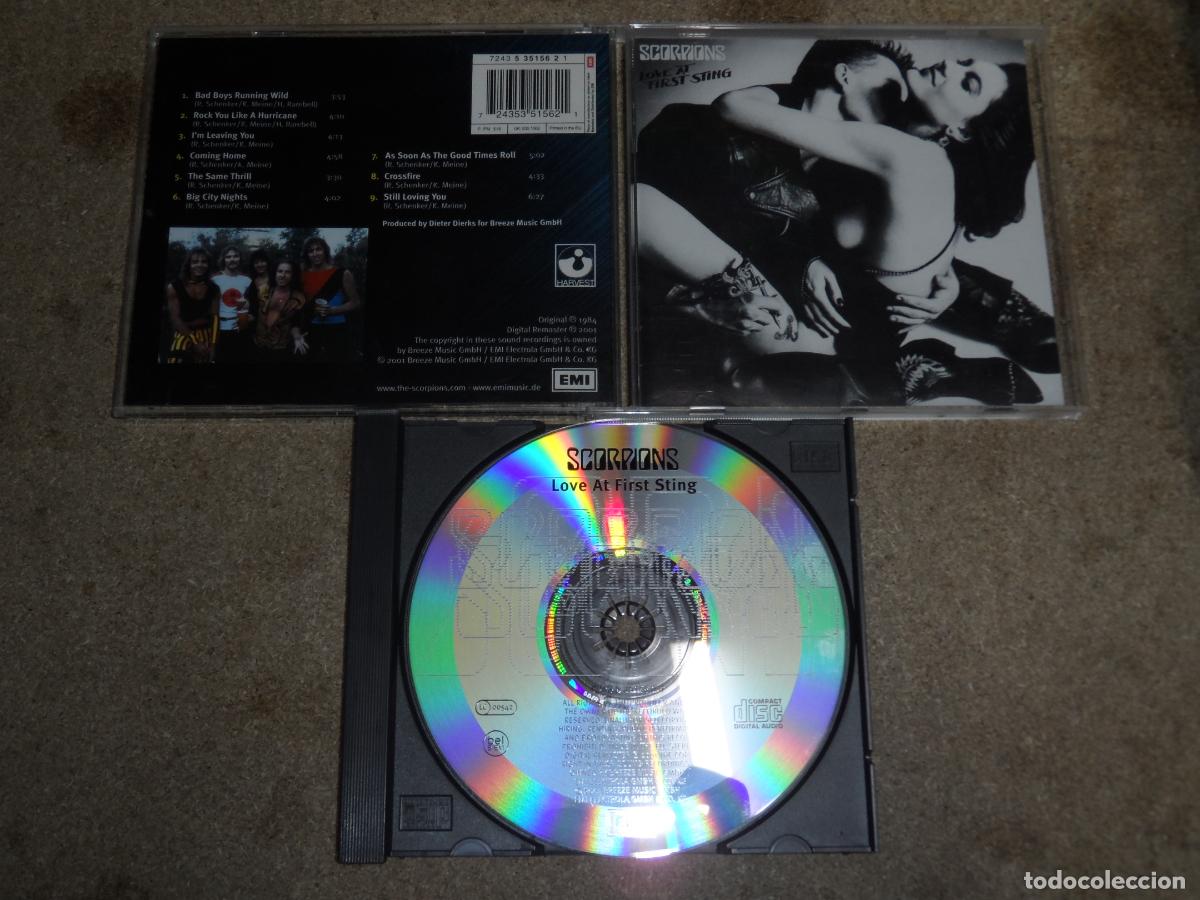CDs de m&uacute;sica: Scorpions &ndash; Love At First Sting
