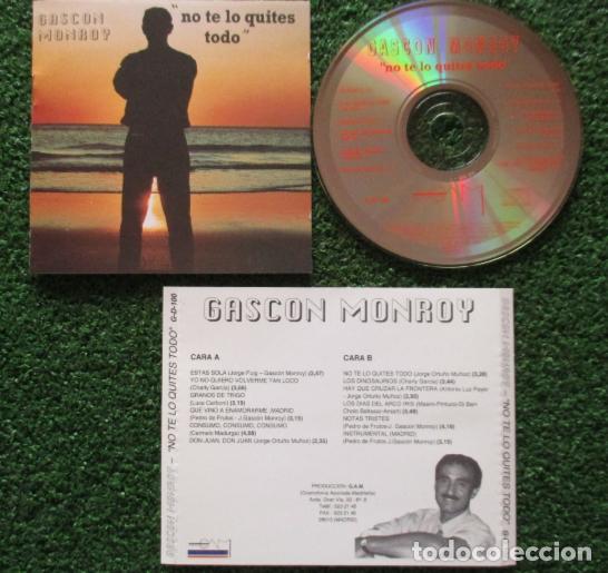CDs de m&uacute;sica: GASCON MONROY ** No te lo quites todo ** CD 1993