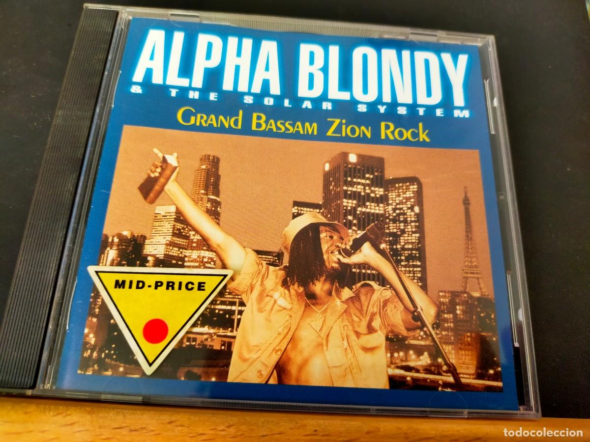 CDs de m&uacute;sica: ALPHA BLONDY & THE SOLAR SYSTEM. GRAND BASSAM ZION ROCK. EMI MUSIC FRANCE. 14 TEMAS. 1996
