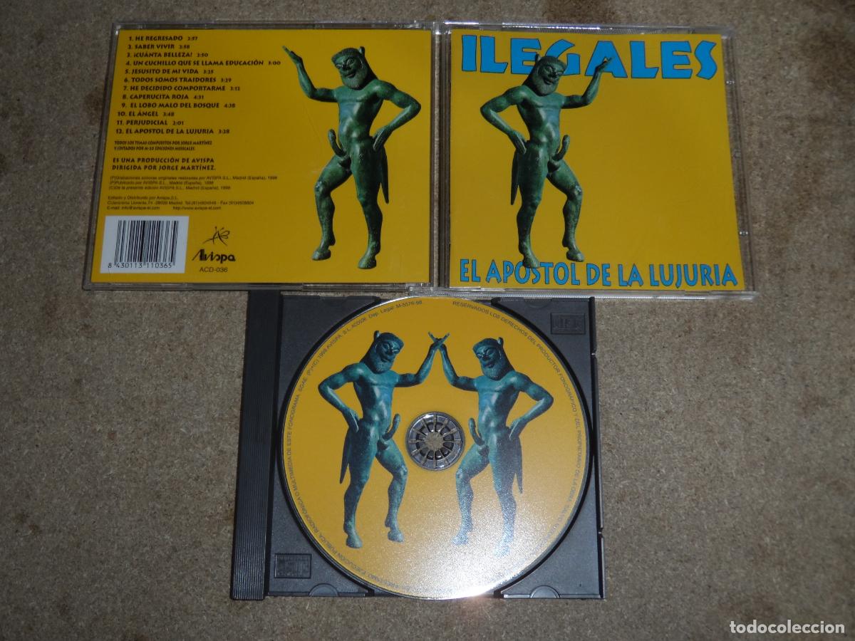 CDs de m&uacute;sica: ILEGALES &ndash; EL APOSTOL DE LA LUJURIA