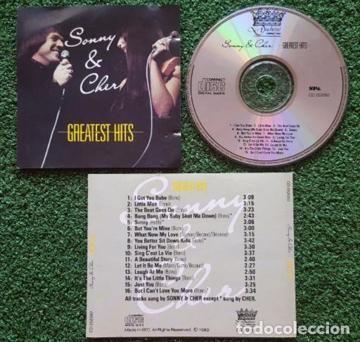 CDs de m&uacute;sica: SONNY & CHER ** Greatest Hits ** CD 1989