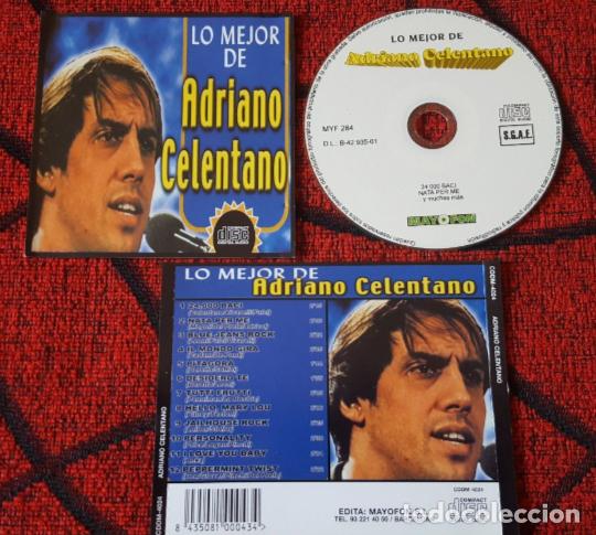 CDs de m&uacute;sica: ADRIANO CELENTANO ** Lo Mejor De ** CD ORIGINAL