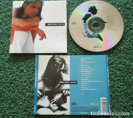 CD de M&uacute;sica: DEREK LOPEZ ** M&iacute;stica ** CD 1996 Argentina
