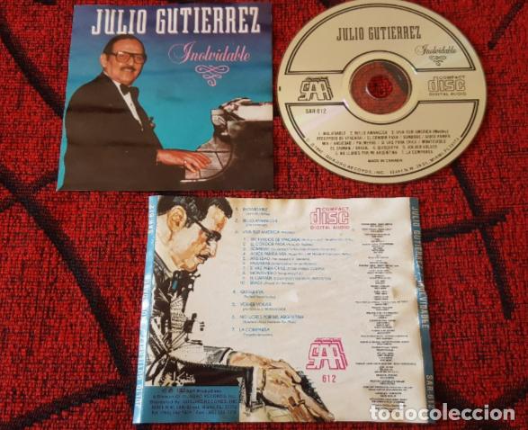 CDs de m&uacute;sica: JULIO GUTIERREZ ** Inolvidable ** CD 1992 USA