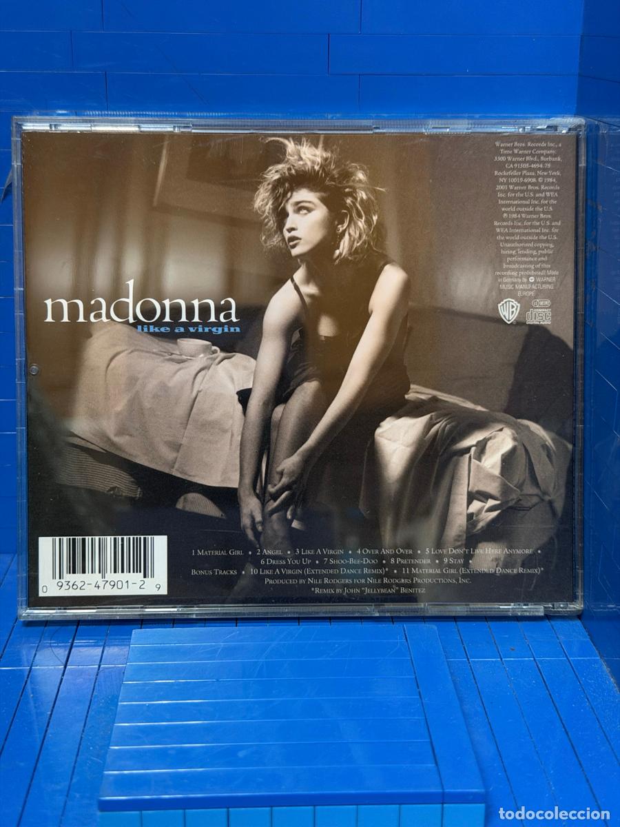 CDs de m&uacute;sica: LIKE A VIRGIN &ndash; MADONNA &ndash; 1984 &ndash; CD - Foto 2