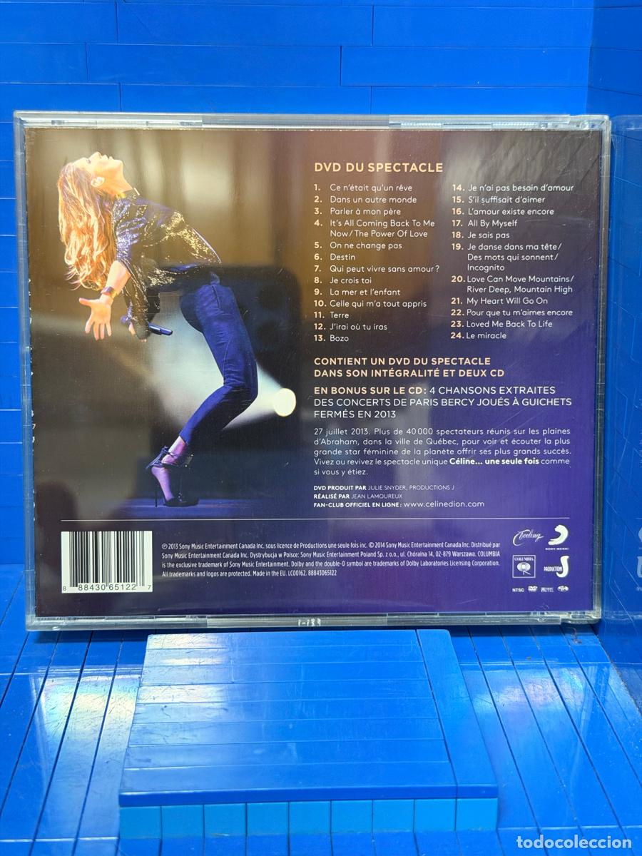CDs de m&uacute;sica: UNE SEULE FOIS / LIVE 2013 &ndash; C&Eacute;LINE DION &ndash; 2014 &ndash; CD - Foto 2
