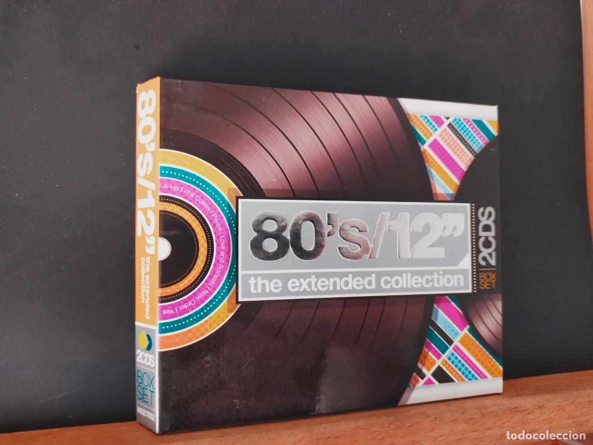 CDs de m&uacute;sica: 80's/12&rdquo; VARIOS. BOX SET. DOBLE CD. MUSIC BROKERS. 20 TEMAZOS. 2008