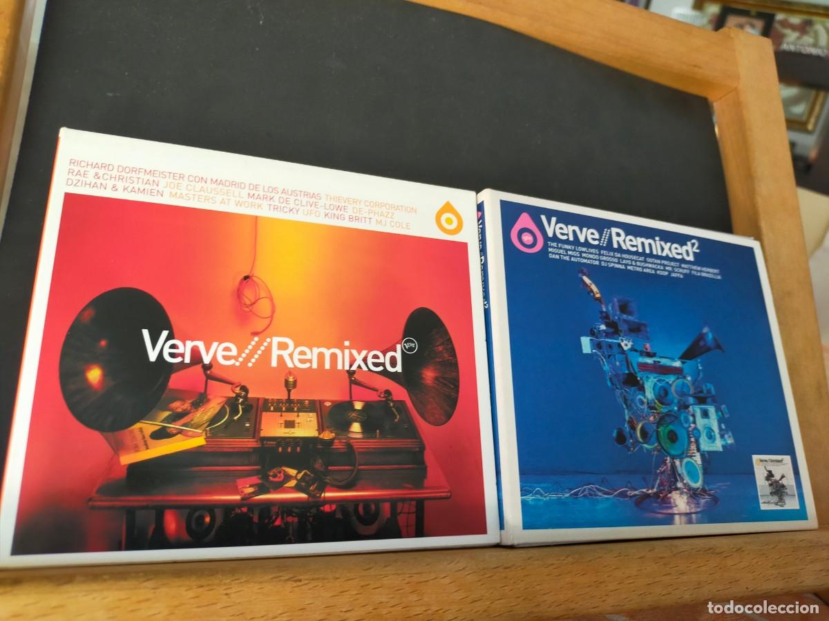 CDs de m&uacute;sica: LOTE DOS DOBLES CD. VERVE UNMMIXED. VERVE REMIXED. 1 Y 2. 4 CD.UNIVERSAL MUSIC. 2003