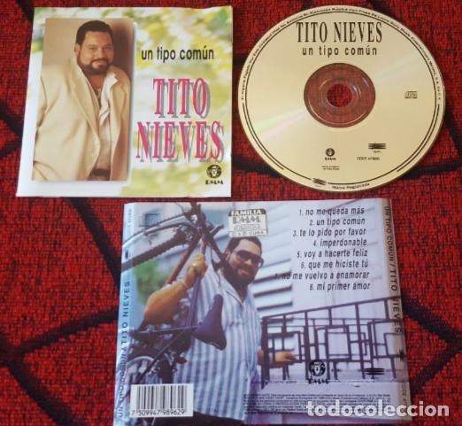 CDs de m&uacute;sica: TITO NIEVES ** Un Tipo Com&uacute;n ** 1995 MEXICO CD