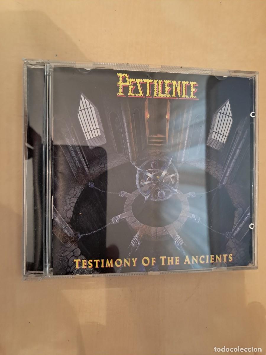 CDs de m&uacute;sica: Pestilence , Testimonio Of the Ancients , CD 2023 Poland , Impecable. Death Progresive Metal