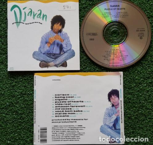 CDs de m&uacute;sica: DJAVAN ** Puzzle Of Hearts ** CD 1990 USA