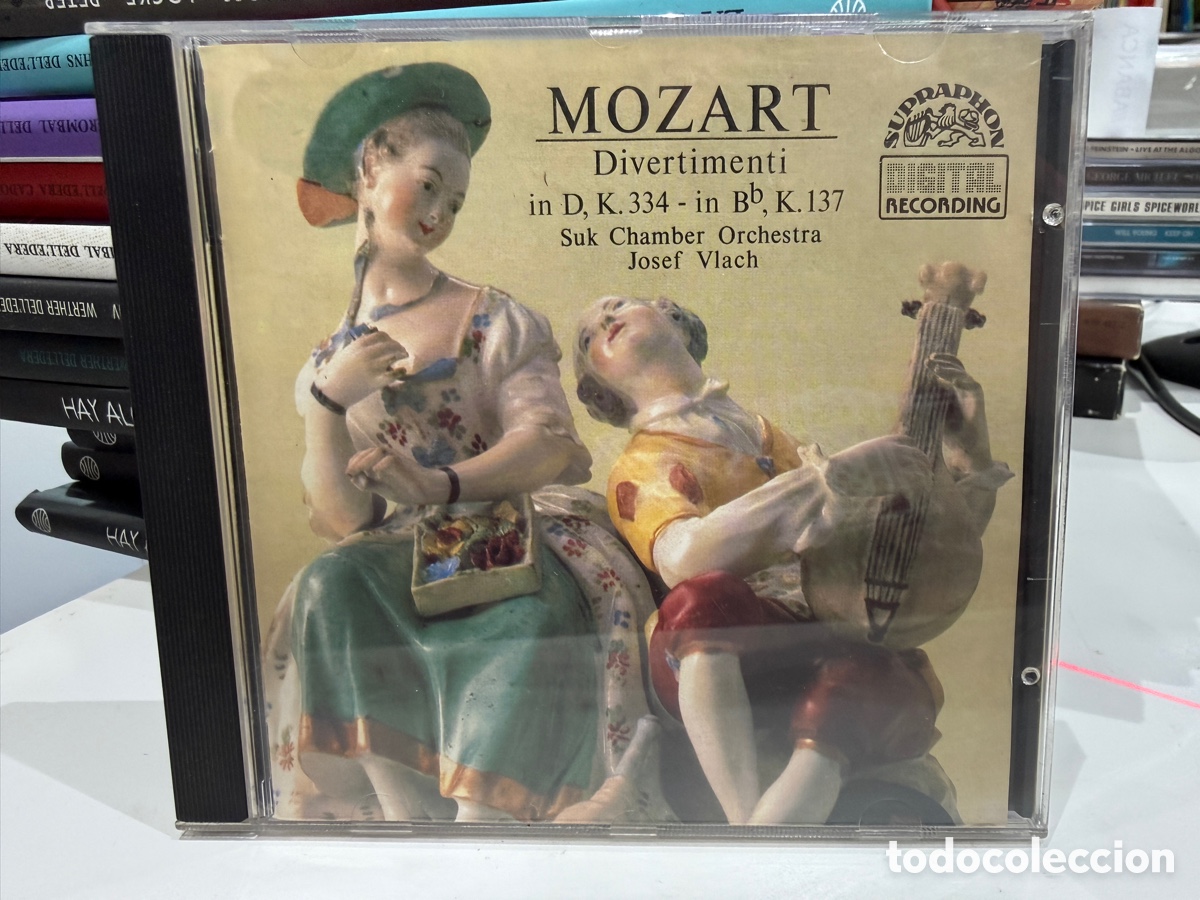 CDs de m&uacute;sica: Mozart - Suk Chamber Orchestra, Josef Vlach - Divertimenti in D, K. 334 - in Bb, K.137 (CD)