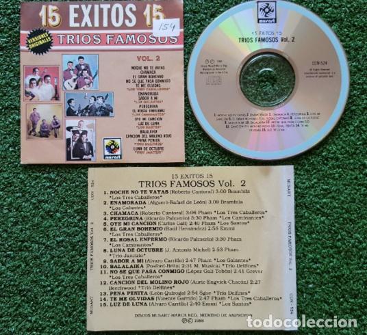 CDs de m&uacute;sica: TRIOS FAMOSOS: Caballeros, Galantes, Caminantes, Santos, Delfines CD 1988 USA