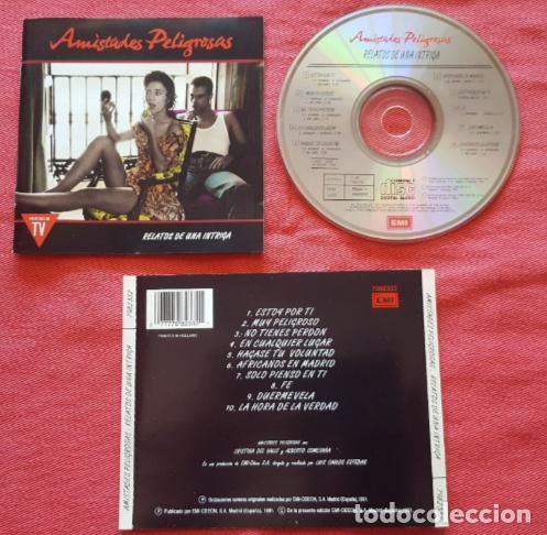 CDs de m&uacute;sica: AMISTADES PELIGROSAS ** Relatos De Una Intriga ** CD 1991