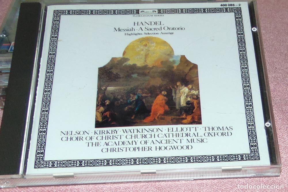 CDs de Musique: HAENDEL- HANDEL - MESSIAH - ORATORIO - CD ALBUM CON SELECCI&Oacute;N (HIGHLIGHTS) - MADE IN WEST GERMANY