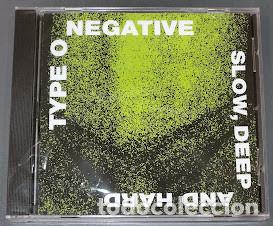 CDs de m&uacute;sica: Type O Negative - Slow, Deep & Hard - CD Roadracer. Nuevo, precintado.