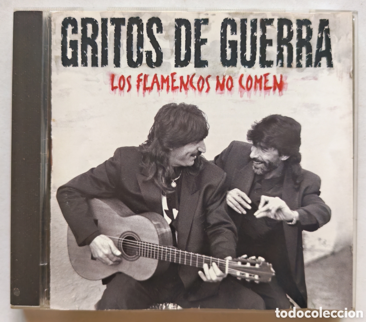 CDs de m&uacute;sica: GRITOS DE GUERRA. LOS FLAMENCOS NO COMEN. CD RCA 74321464532. ESPA&Ntilde;A 1997.