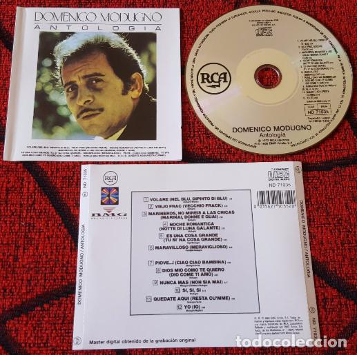 CDs de m&uacute;sica: DOMENICO MODUGNO ** Antologia ** CD 1989