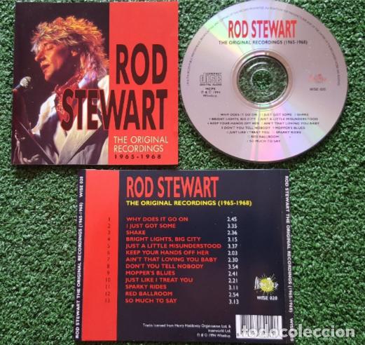 CDs de m&uacute;sica: ROD STEWART ** Original Recordings 1965-1968 ** 1994 CD