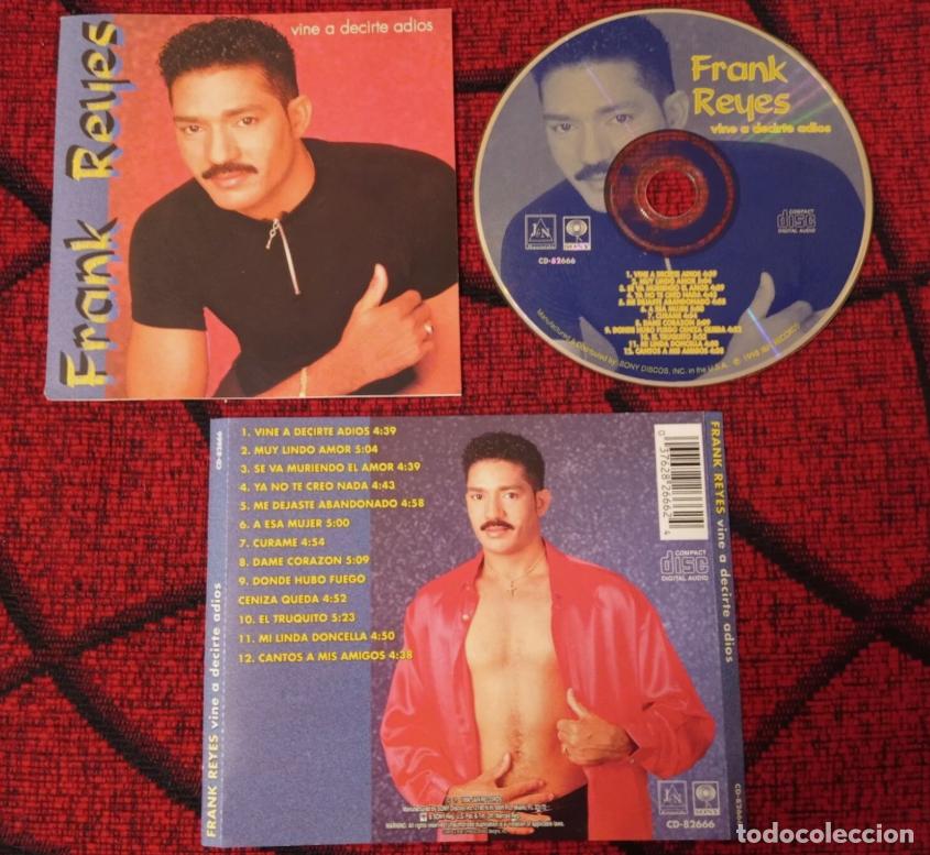 CDs de m&uacute;sica: FRANK REYES ** Vine A Decirte Adios ** 1998 USA CD