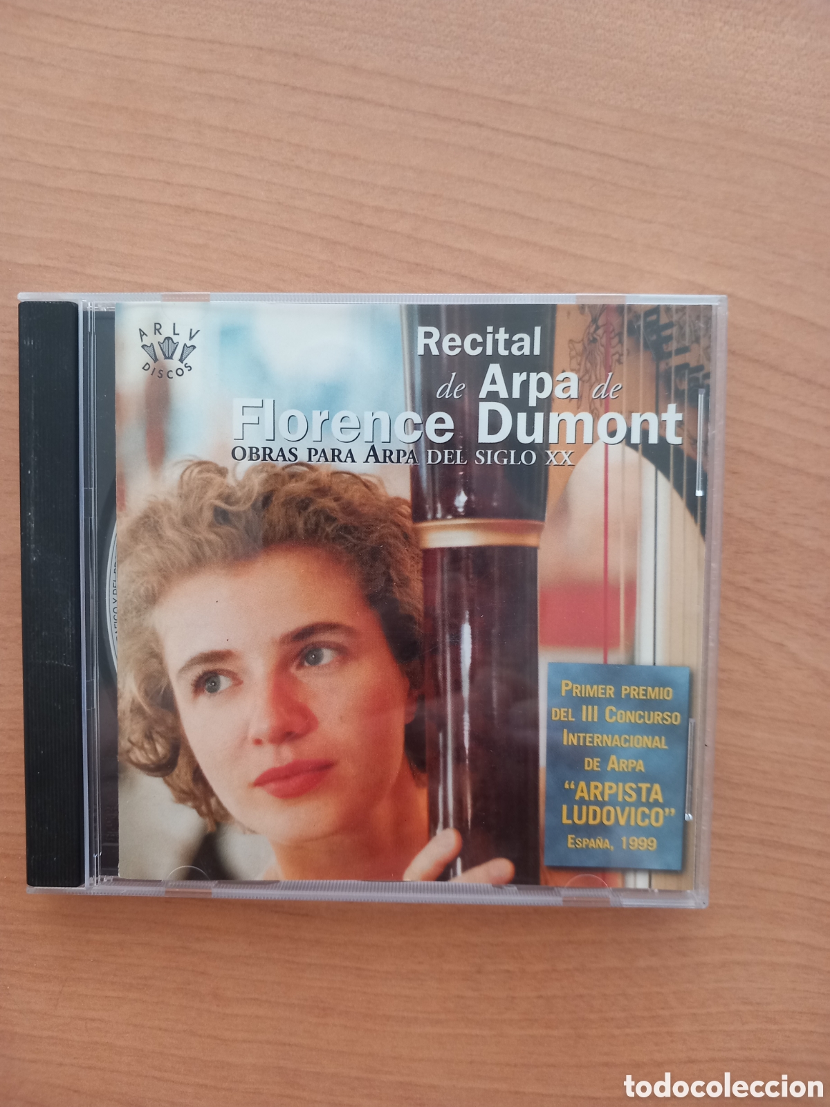 CDs de m&uacute;sica: Recital de arpa de Florence Dumont