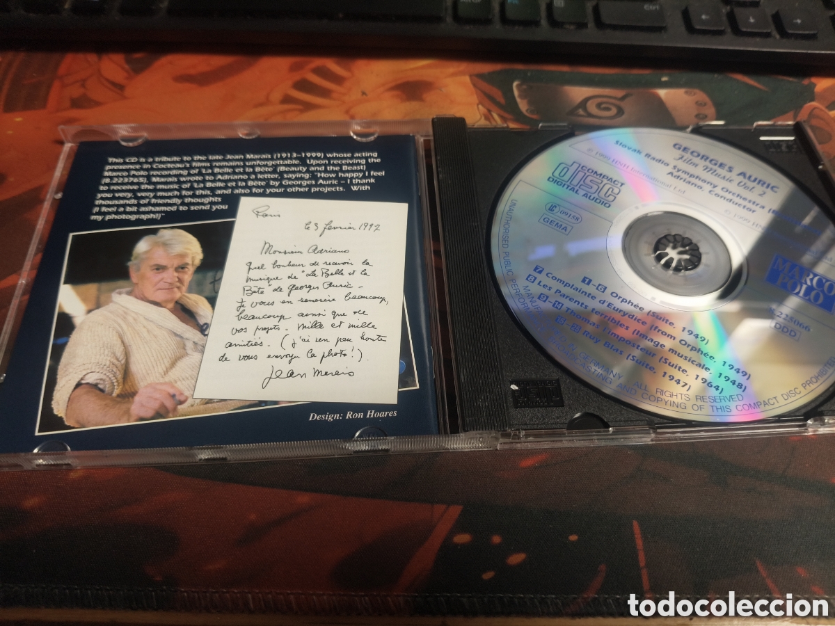 CDs de m&uacute;sica: Orphee ruy Blas - Thomas limposteur - CD - Foto 2