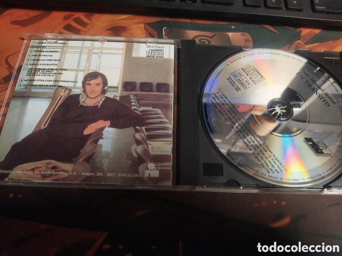 CDs de m&uacute;sica: Serrat en tr&aacute;nsito - Cd - Foto 2